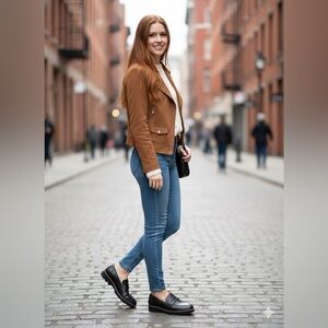 Vionic Cheryl II Black Nappa Leather Loafers – Women’s Size 6W – New With Box